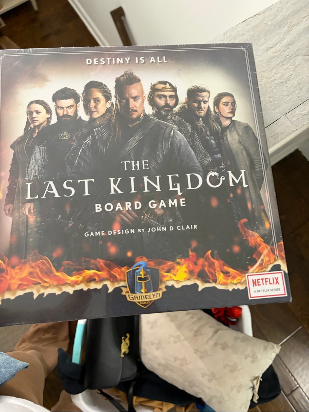 The Last Kingdom Board Game - Black/Red Edition